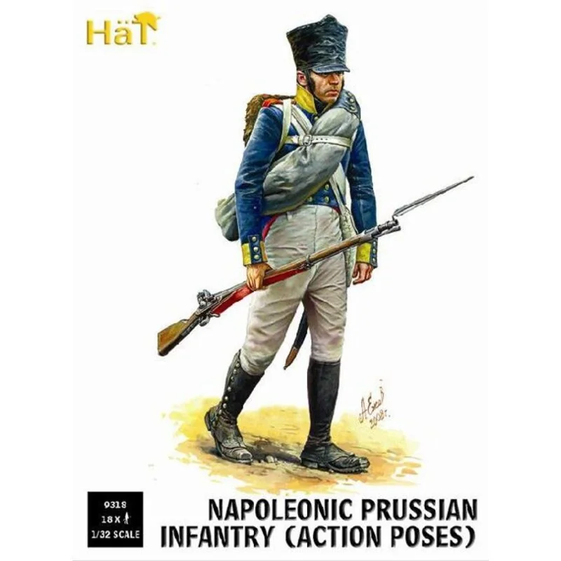 Infanterie prussienne (en poses d'action)