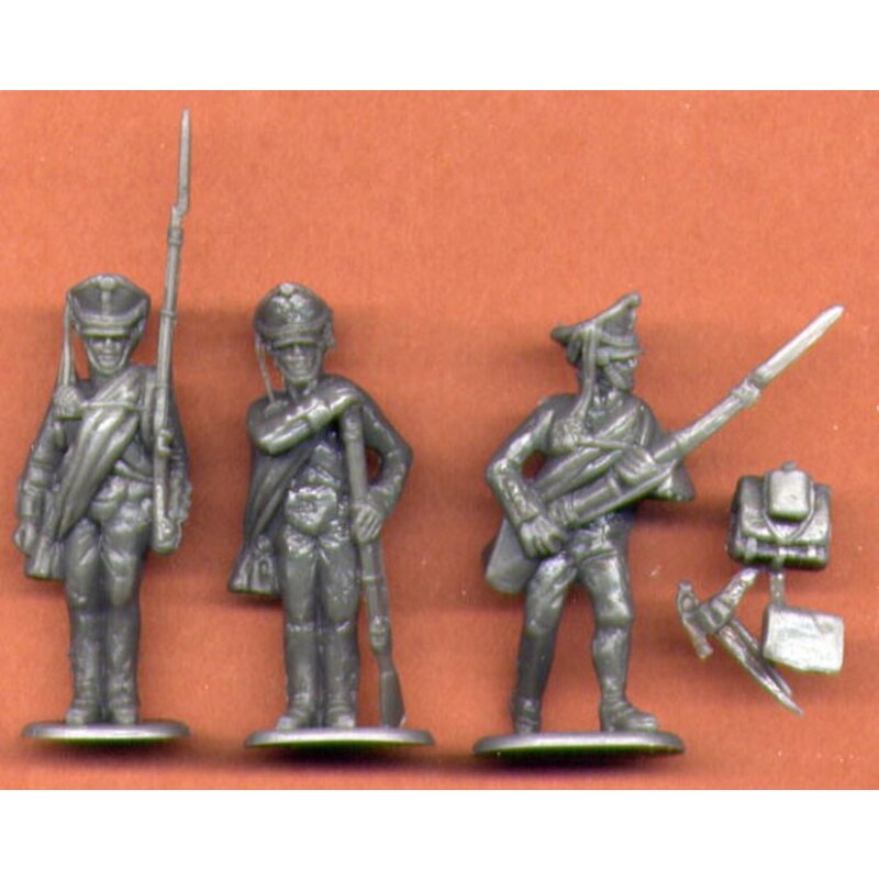 Figurines historiques Infanterie russe en action (période napoléonienne)