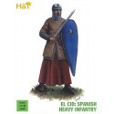 El Cid - Artillerie lourde espagnole - 36 figurines en plastique rigide