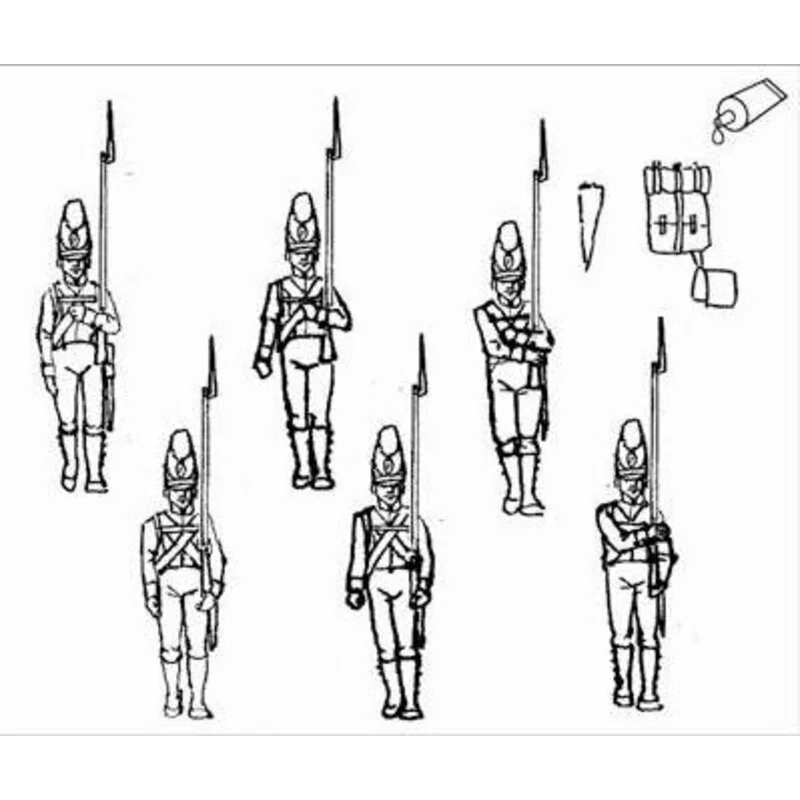 Infanterie bavaroise (marchant)