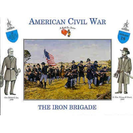  Infanterie de l'Union - Guerre de sécession. L'Iron Brigade - 16 figurines