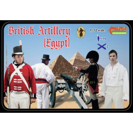 Figurine British artillery Egypte172
