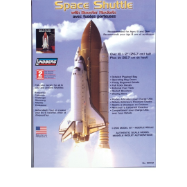 Maquette avion Space Shuttle + Booster 