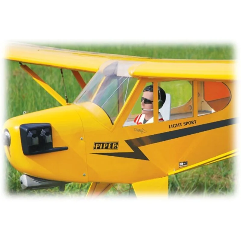 Avion de voltige rc Piper Cub ARF GP 120/20cc