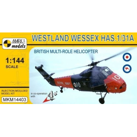 Maquette avion Westland Wessex HAS.1/HAS.31A ( Royal Navy - A & AEE - Royal Australian Navy ) . A British license development of