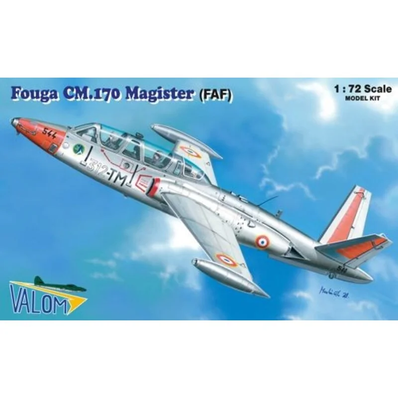 Fouga Magister CM.170. Decals French Air Force