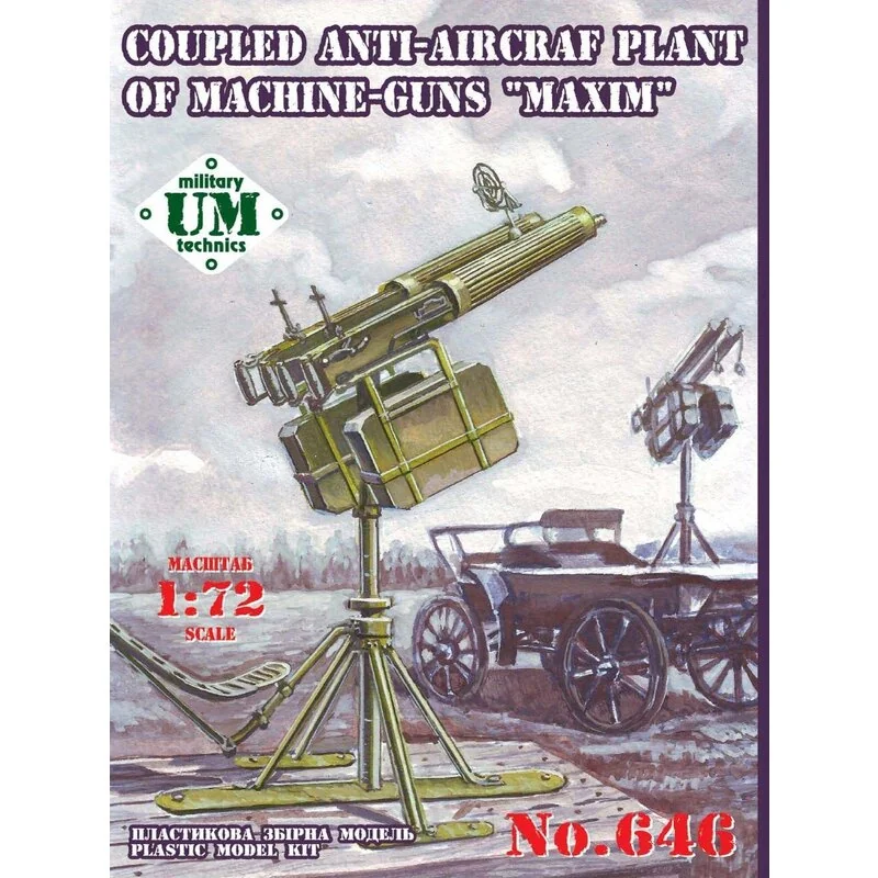 Coupled A-A Plant of machine guns MAXIM