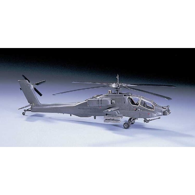 Maquette avion D6 AH- 64A APACHE (D6)