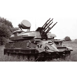 Maquette Anti- tank Air Shilka