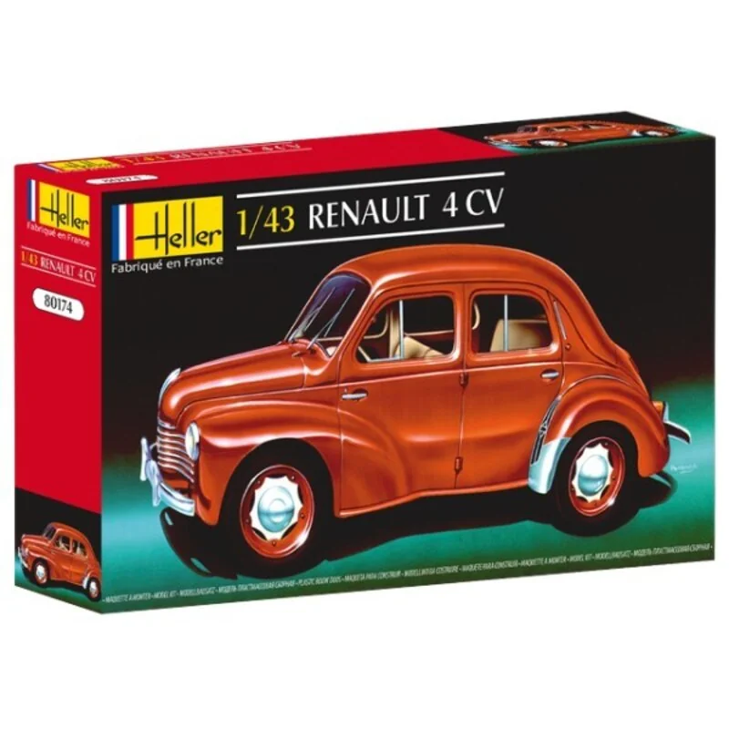 Maquette plastique Renault 4 CV Heller 80762