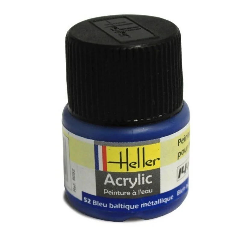 Bleu Baltique Métallique Acrylique 12ml