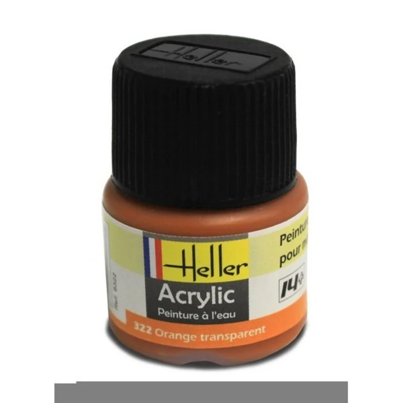 Orange Transparent Acrylique 12ml