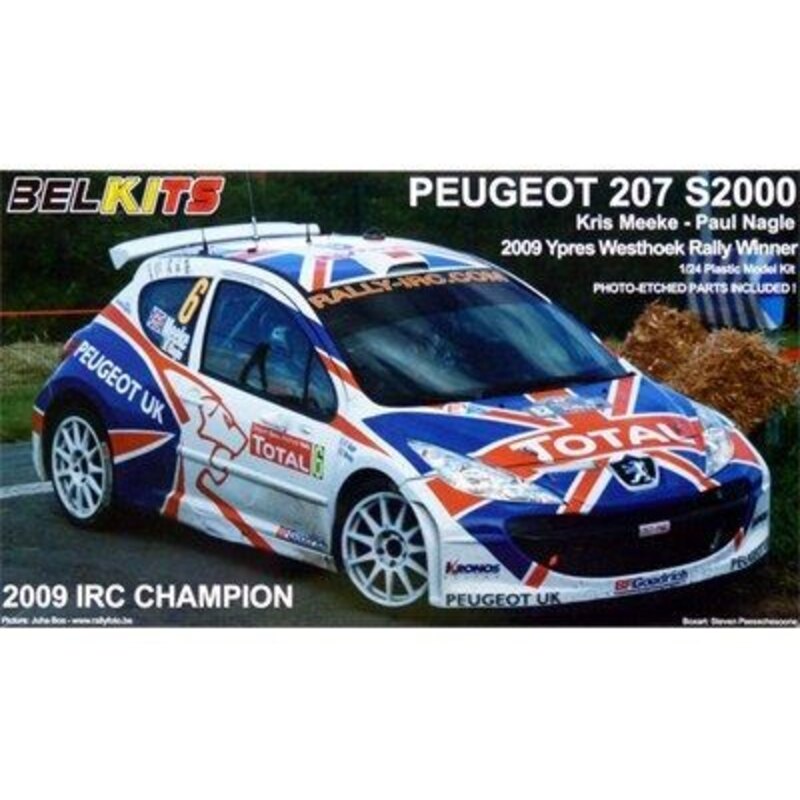 Maquette Peugeot 207 S2000 Rally