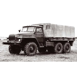 Maquette Ural truck