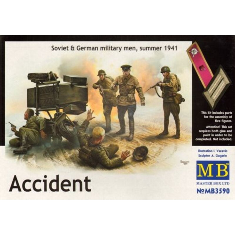 Accident- Soviet - German Military- Summer 1941