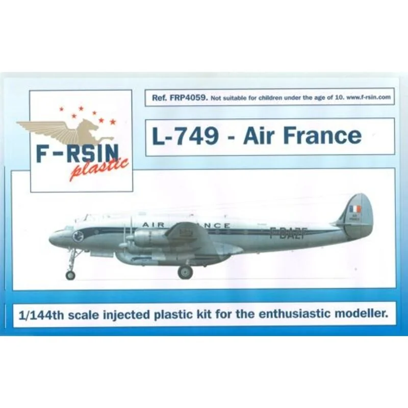 Lockheed L-049/L-749 Constellation - Air France - silk-screened/laser decals