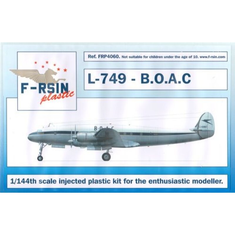 Lockheed L-049/L-749 Constellation - BOAC - silk-screened/laser decals