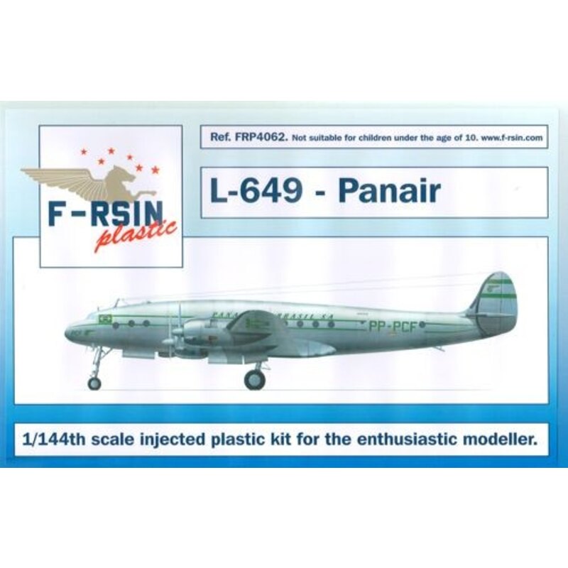 Lockheed L-049/L-749 Constellation - Panair do Brasil - silk-screened/laser decals