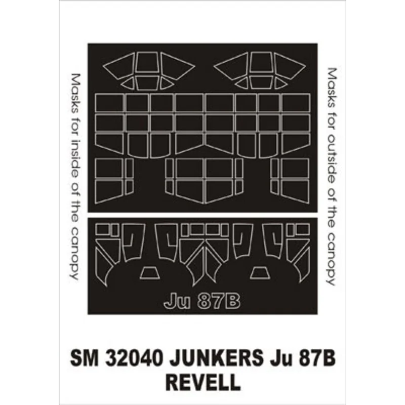 Junkers Ju 87B (exterior and interior) (designed to be used with Revell kits)