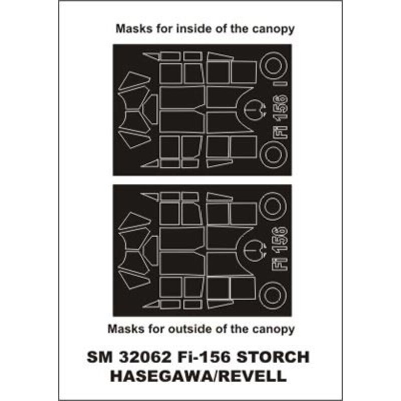 Fieseler Fi 156 Storch (exterior and interior) (designed to be used with Hasegawa/Revell kits)