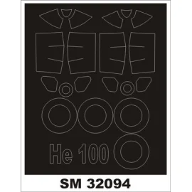 Heinkel He 100 (exterior and interior) (designed to be used with Special Hobby kits)