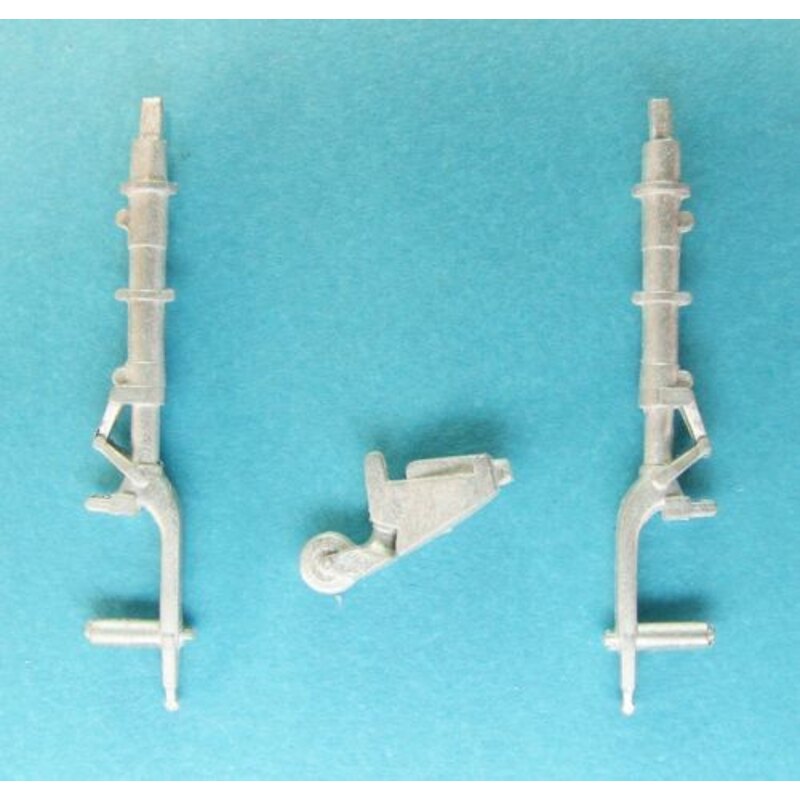 Mitsubishi A6M Zero Landing Gear (designed to be used with the 2008 release Tamiya kits) (A6M3/3a A6M5/5a)