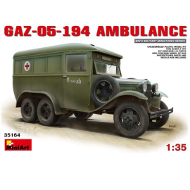 Maquette camion GAZ 05 194 Ambulance