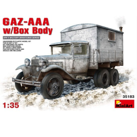 Maquette camion GAZ AAA + Box Body