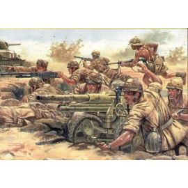 Figurines historiques Artillerie légère italienne de la 2ème GM 