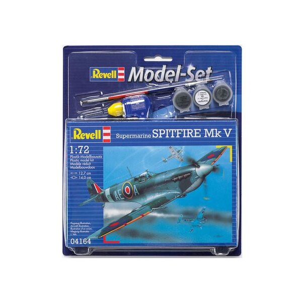 Maquette Revell Model Set Spitfire Mk.IIa chez 1001hobbies (Réf.63953)