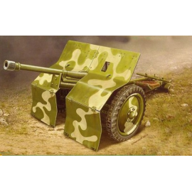 Maquette Finlandaise canon anti-char 37 PSTK / 36