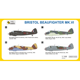 Maquette avion Bristol Beaufighter Mk.VIF / C 'Fighter Formidable (RAF, RAAF) Le Bristol Beaufighter était un combattant lourd b