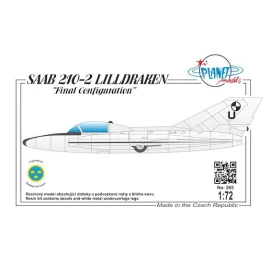 SAAB 210-2 LILLDRAKEN «Configuration finale 'All-résine kit d'avions suédois à jet d'essai dans sa configuration la fin qui a ét
