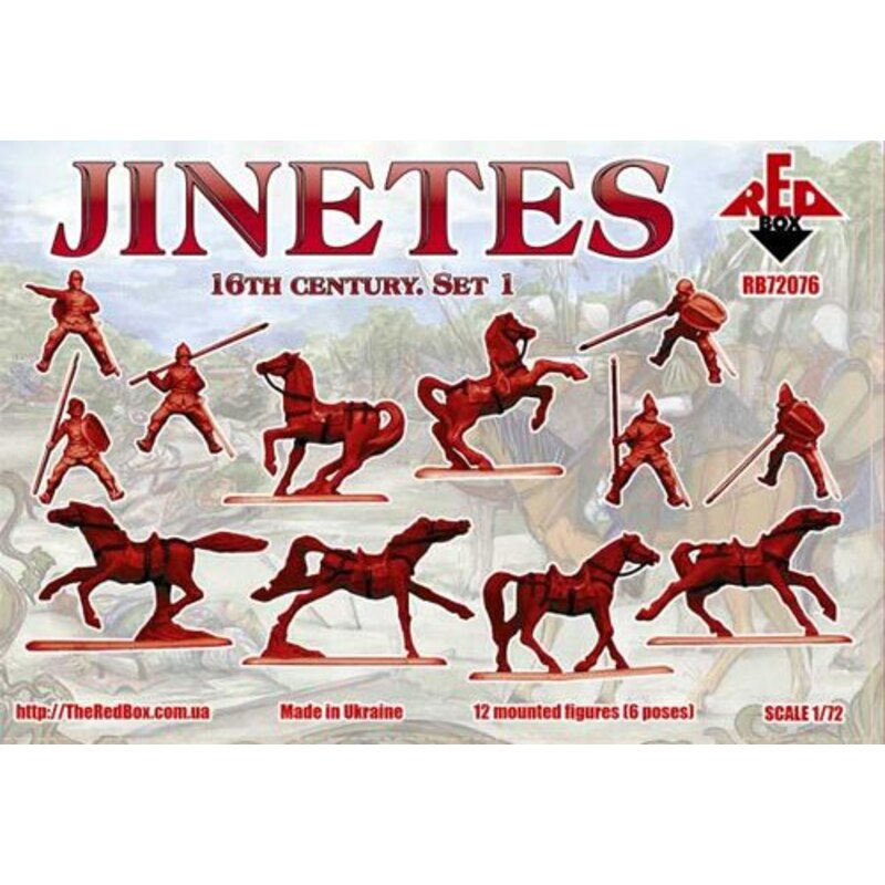 Jinetes. 16e siècle. Set 1