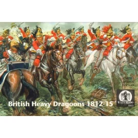 Colombie lourd Dragoons 1812-1815 (12 chevaux et 12 chiffres Dragoon)