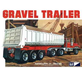  Axle Gravel trailer 