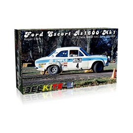 Maquette gagnant Ford Escort Mk1 RS1600 1972 Daily Mirror Rally Roger Clark LHD & pièces RHD inclus!