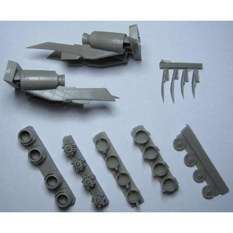 Moteurs Douglas DC-8 PW JT4 (conçus pour être utilisés avec des kits Minicraft)