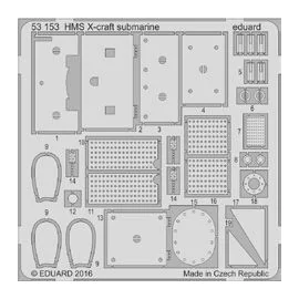 British Submarine X-Craft (conçu pour être utilisé avec les kits de mérite)