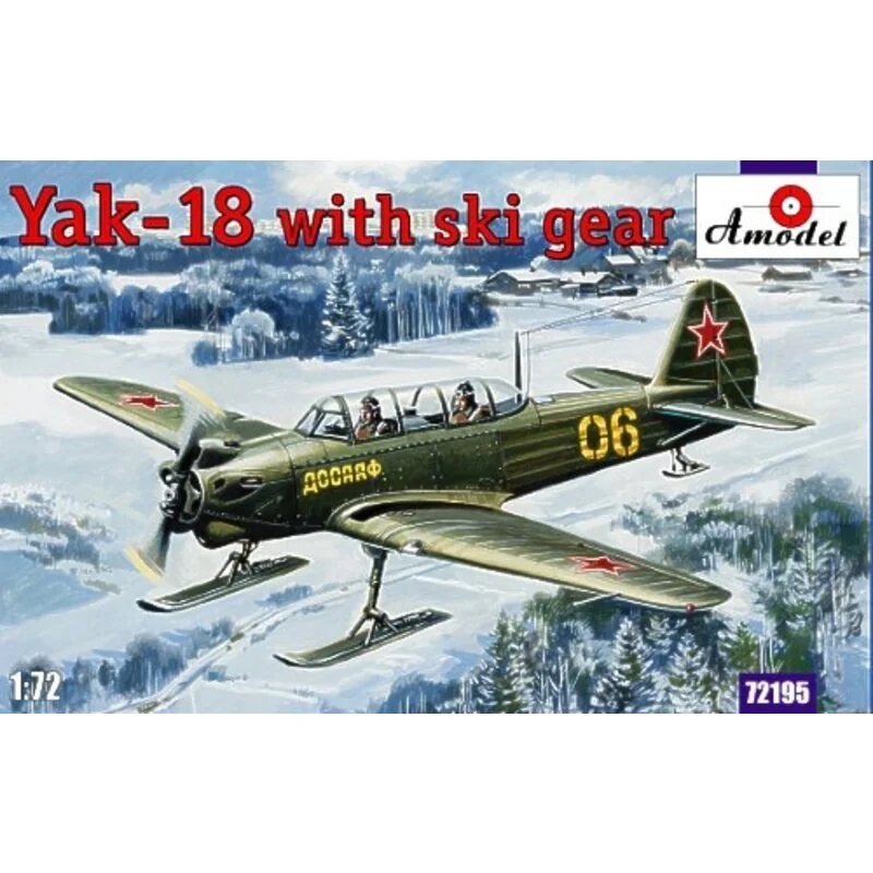 Yakovlev Yak-18 sur ski 