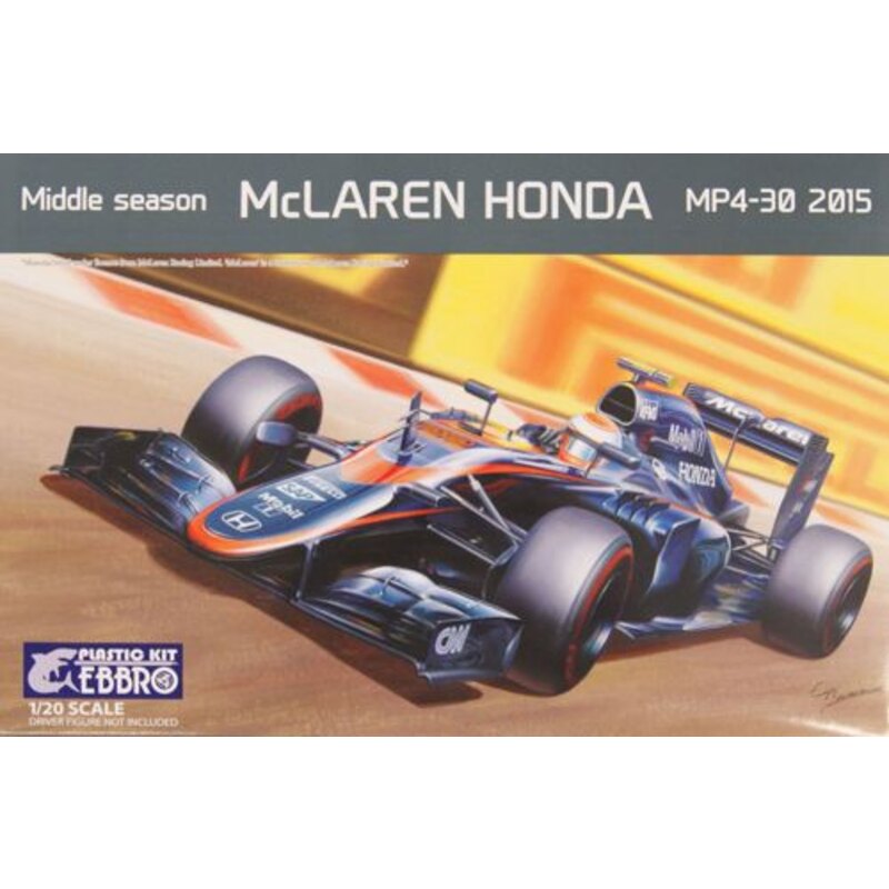 Maquette Maclaren Honda MP4-30 2015 de mi-saison