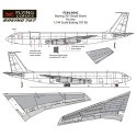 Décal Boeing 707 Fiche détaillée (panneaux Coroguard Inspar)