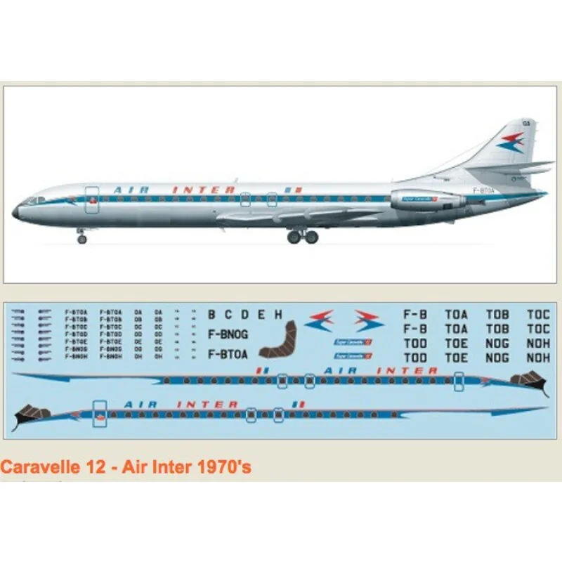 Caravelle 12 Air Inter 70