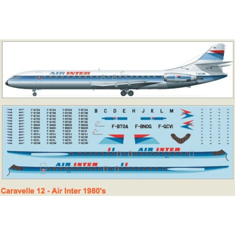 Caravelle 12 Air Inter 80