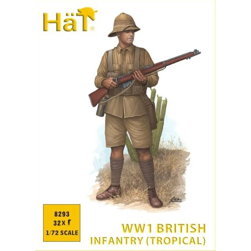 Infanterie britannique (tropicale) (WWI) (32 chiffres / box)