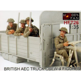  AEC britannique Truck Crew (4 chiffres)