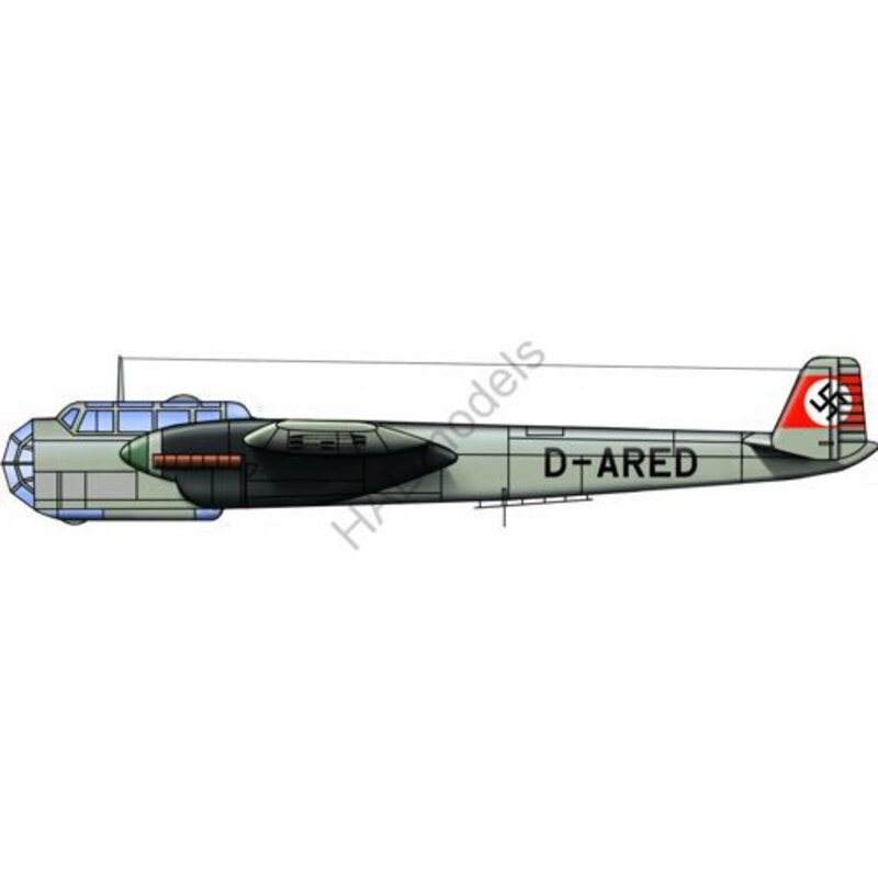 Décal Dornier Do 125B / Do 17S partie 1