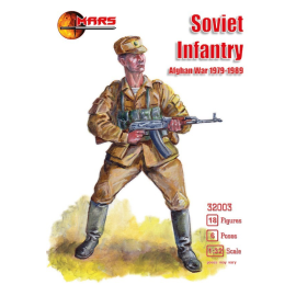 Figurine infanterie soviétique guerre en Afghanistan 1979 -1989