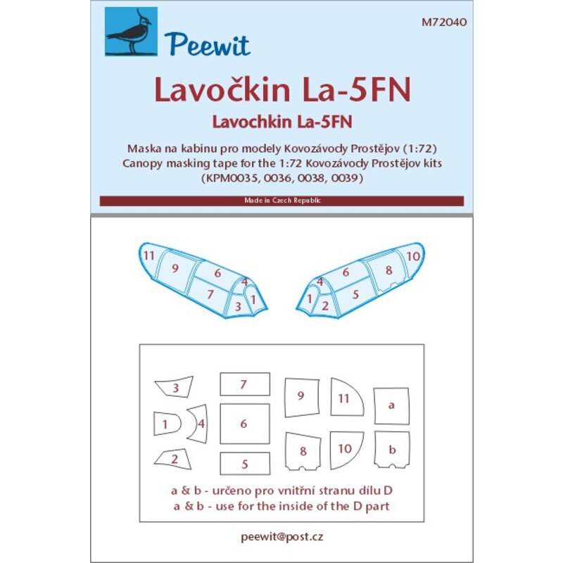 Lavochkin La-5FN (conçu pour être utilisé avec les kits Kovozavody Prostejov)