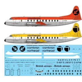 Décal Northeast / Cambrian Vickers Viscount 800